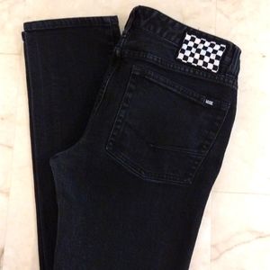 Vans skinny fit jeans.